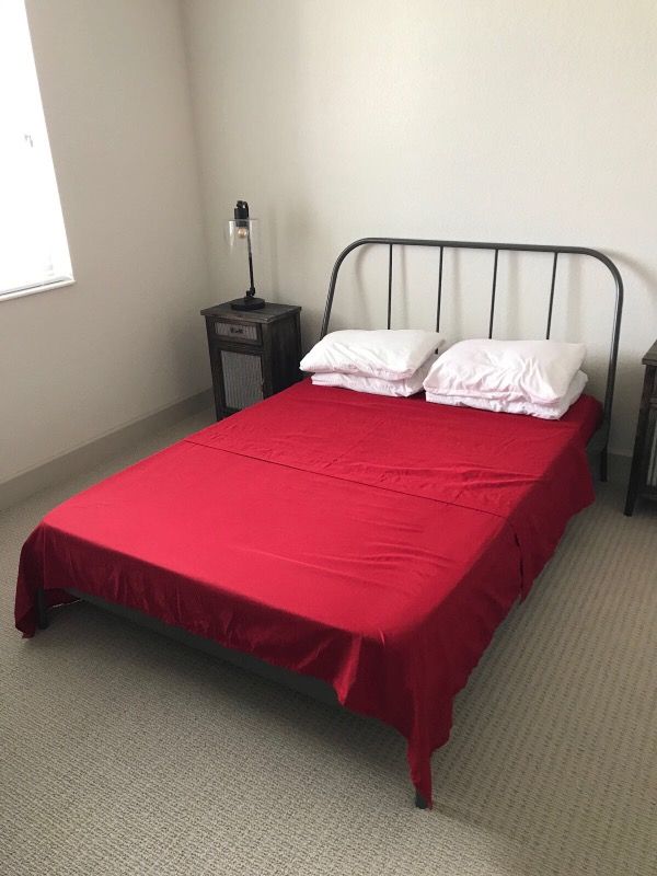 Full IKEA Bed (Kopardal) + Mattress (Morgedal)