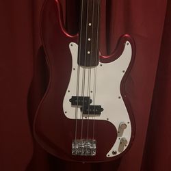 Fretless FLAT WOUND STRINGS Precision Bass with Standard P-Bass Guitar