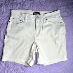 DNKY  White Denim Shorts 
