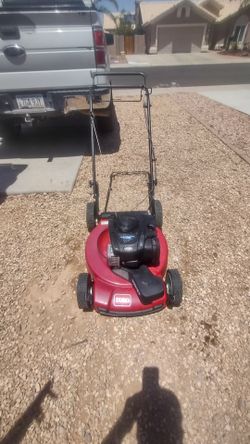Toro front drive gas lawn mower no bag