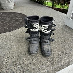 Fly Motorcross Boots Youth Size 6