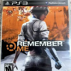 Remember Me For PlayStation 3