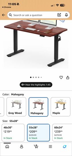 Flexispot Standing/Sitting Desk