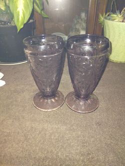 Nice Heavy Purple Glasses