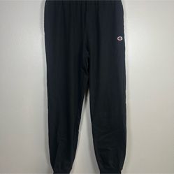 NWOT Men’s Champion Classic Black Joggers