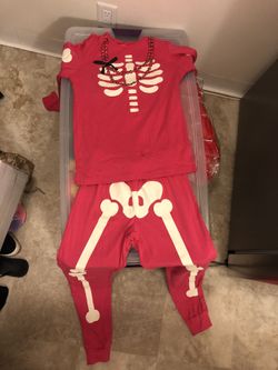 Women’s gymboree skeleton pajamas