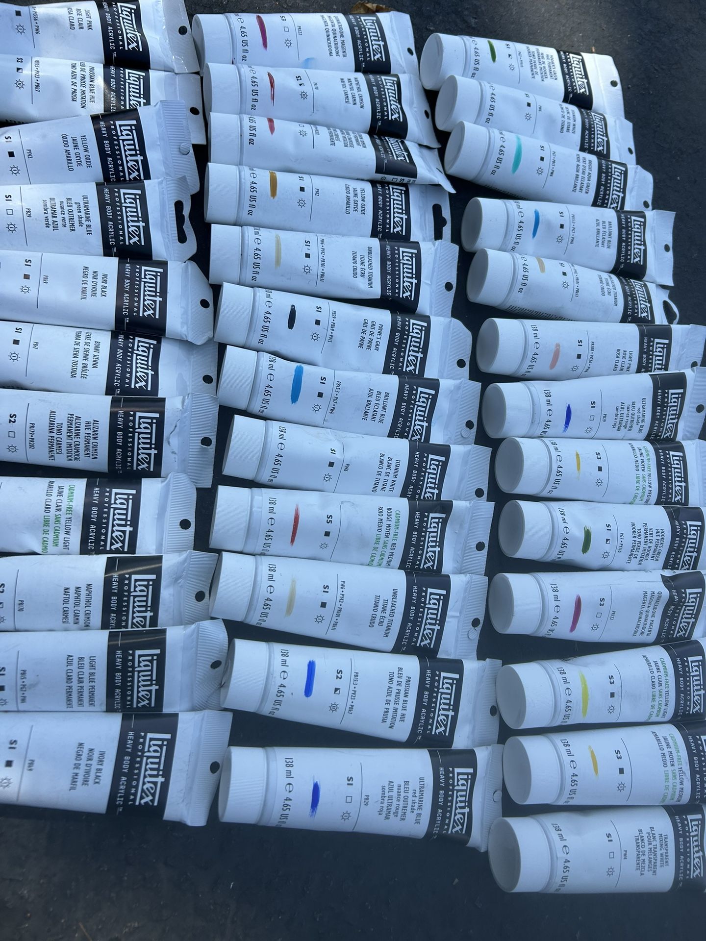 Liquitex Big Tubes Of Acrylic Paint