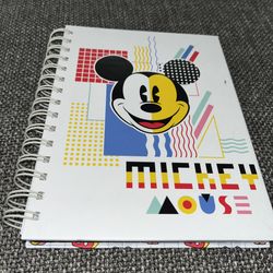 Disney Mickey Mouse Notebook Writing Journal New 