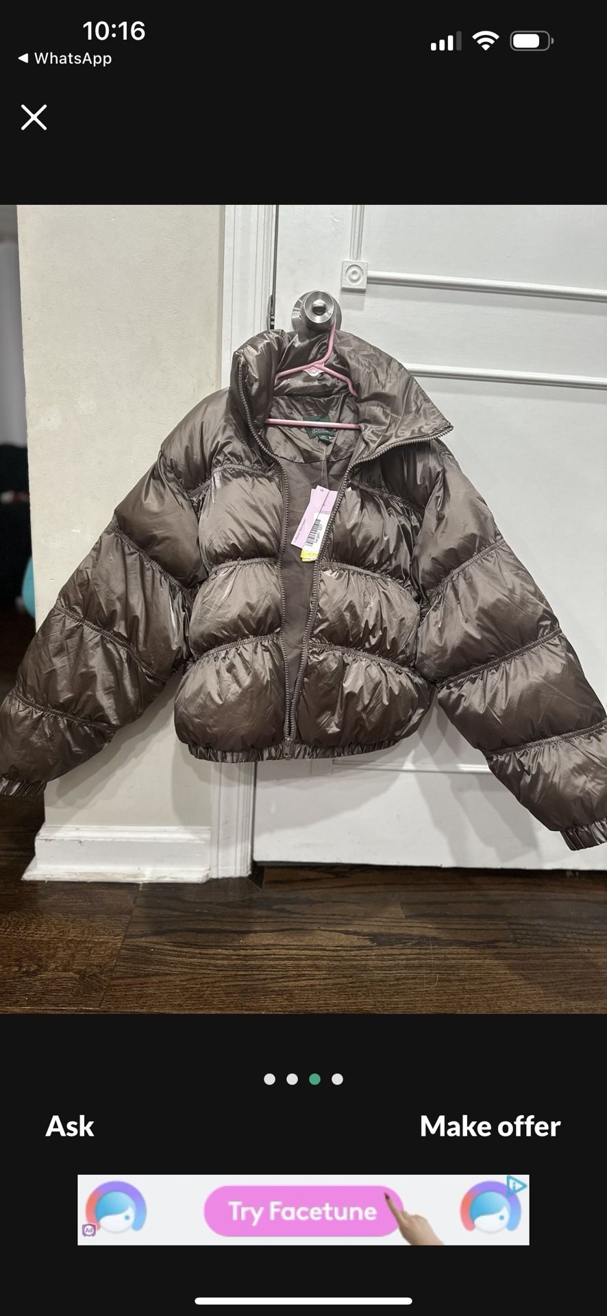Puffy Jacket  Xxs