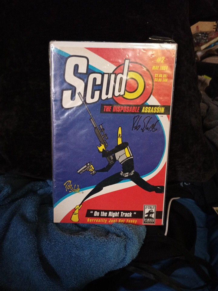 Scud #2 The Disposable Assassin "Signed" Rob Shrab