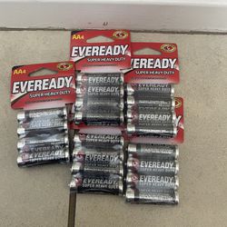 AA Batteries Have Duty 20 Lot