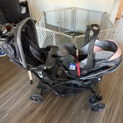 Double stroller & Car seat 