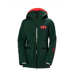Helly Hanson Women's Powderqueen Infinity Jacket Darkest Spruce