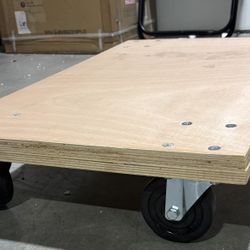 heavy-Duty Platform hardwood Dolly, 1000-Lb. Capacity, 30in.L x 18in.W 