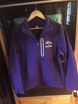 Brand New Men’s Baltimore Ravens NFL ZIP Jacket - Size Medium