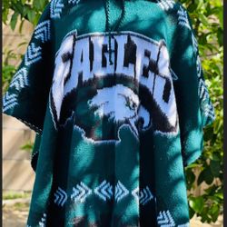Philadelphia Eagles Unisex Alpaca Poncho