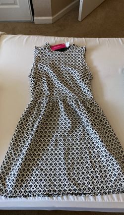 Blk/White Dress- XS