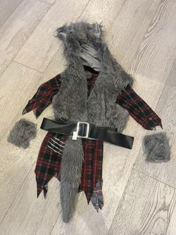 Girls wolf Costume