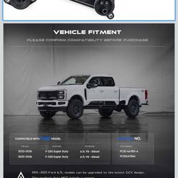 Air Oil Separator Assembly Fit for Ford F250 F350 Super Duty 2023-2024 OR 2011+ 6.7L Powerstroke Diesel - PCV CCV Vent Valve Engine Crankcase - Replac