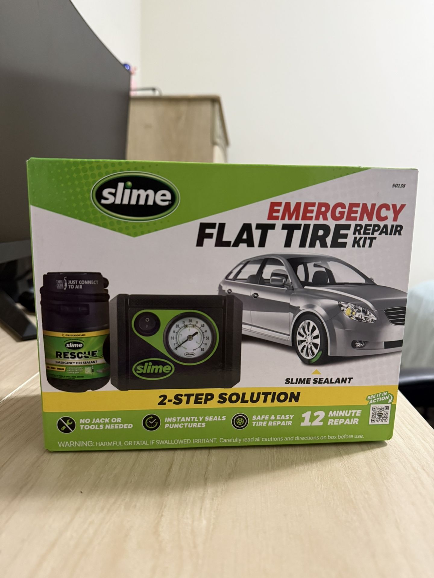 Flat Tire Repair Kit 