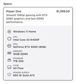High end Gaming PC Setup