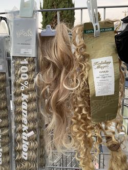 Bundle (multiple) Hair Extensions Most Of Which Brand New