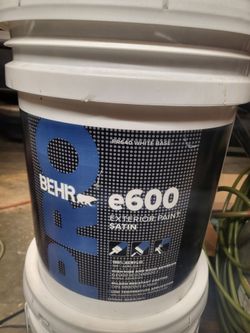 BEHR EXTERIOR HOUSE PAINT E600 SATIN