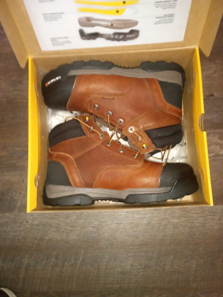 Brand New In Box Carhartt Size 11.5 M Composite Toe Work Boots 