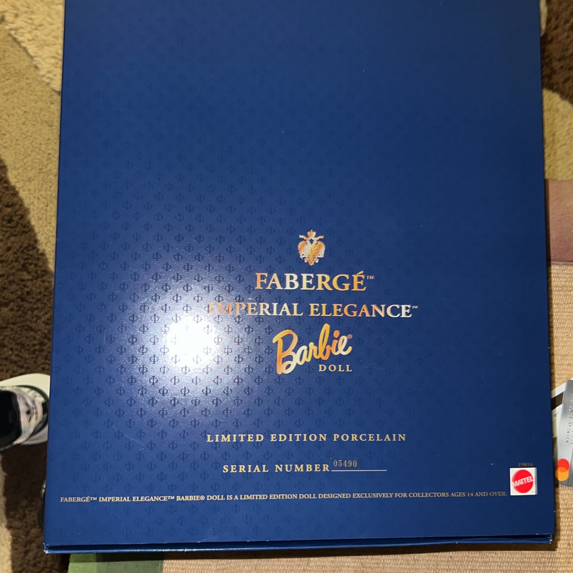 Limited Edition Barbie Faberge #5941