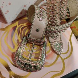 BB SIMON Belt Buckle And 2 Belts