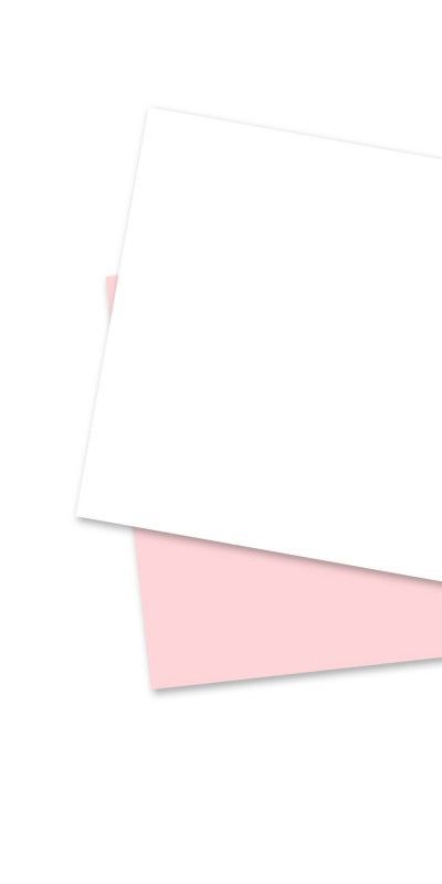 2 part, White//Pink, Carbonless paper. - 25 sets