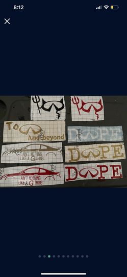 Infiniti Stickers 
