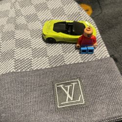 Gray LV Beanie