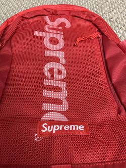 Supreme backpack ss20 red 2025