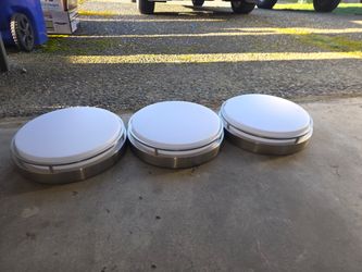 3 LED Light Mount Fixtures For Homes