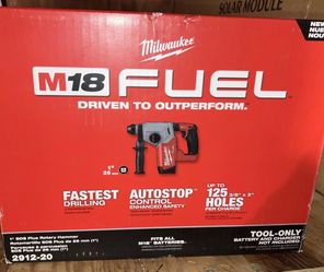 Milwaukee M18 FUEL 1" SDS Plus Rotary Hammer