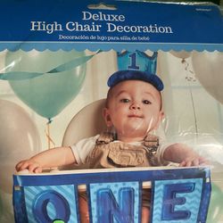 High chair Decoration