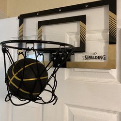 Spalding Mini Basketball Hoop For Door