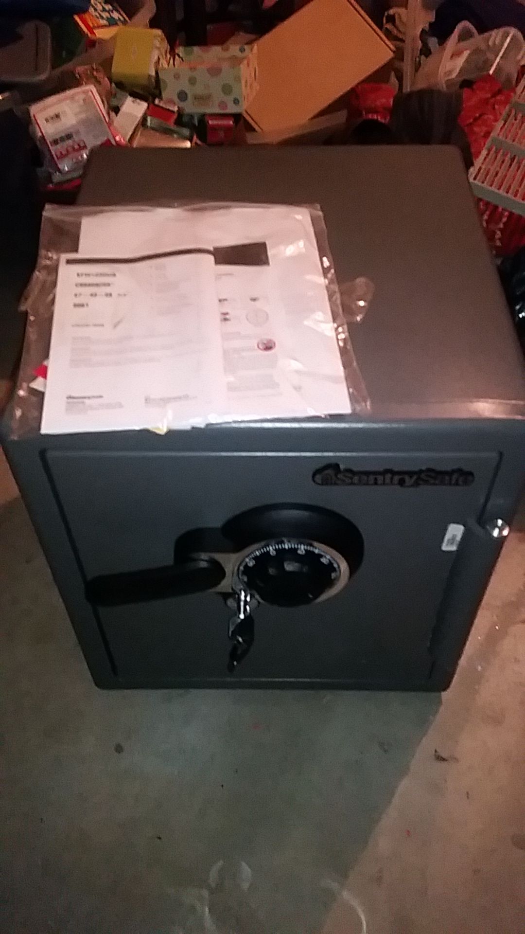NEW!!!! Sentrysafe safe model sfw123dub