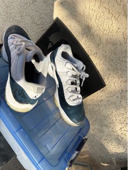 Jordan 11 (blue snakeskin)
