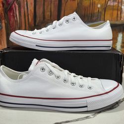 Converse Chuck All Star OX Optical White Size 9, 10, 11 Men's or 11, 12, 13 Women's