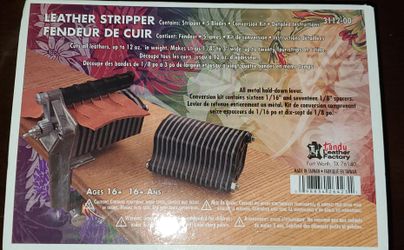 Leather stripper equipment