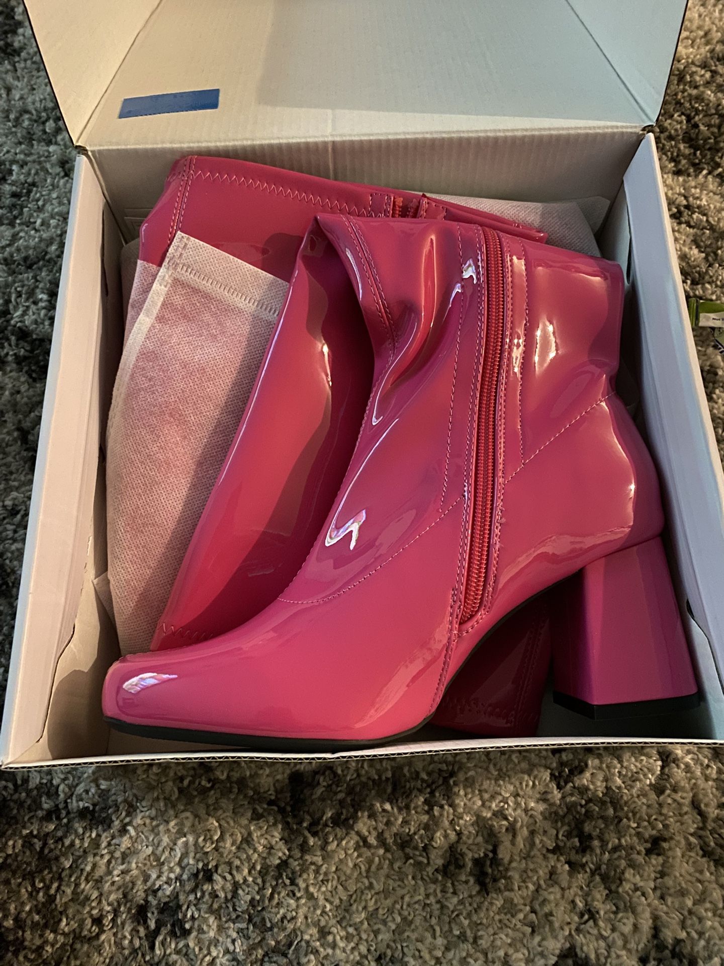 Pink Boots 8.5 New