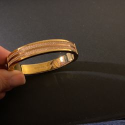 Michael Kors Gold Diamond Bangle Bracelet