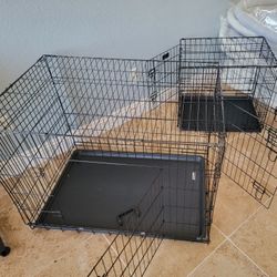 Brand New In Box  24" Dog Crate 2 Doors With Tray $40/ OR L'XL 36"X25"X23" Dog crate Up To 70 Lbs Dog Kennel $60 