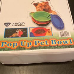 Pop up Pet Bowl