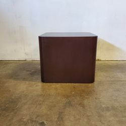Wooden Cube End Table $100 (Good Condition)