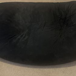 Cozy Sac 8ft Bean Black Bag Sofa Bed $50