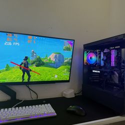 Black Gaming Pc Computer Desktop RTX
