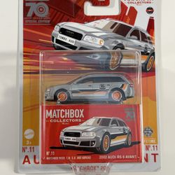 Matchbox Collectors Audi RS6 Avant Wagon 70 Years